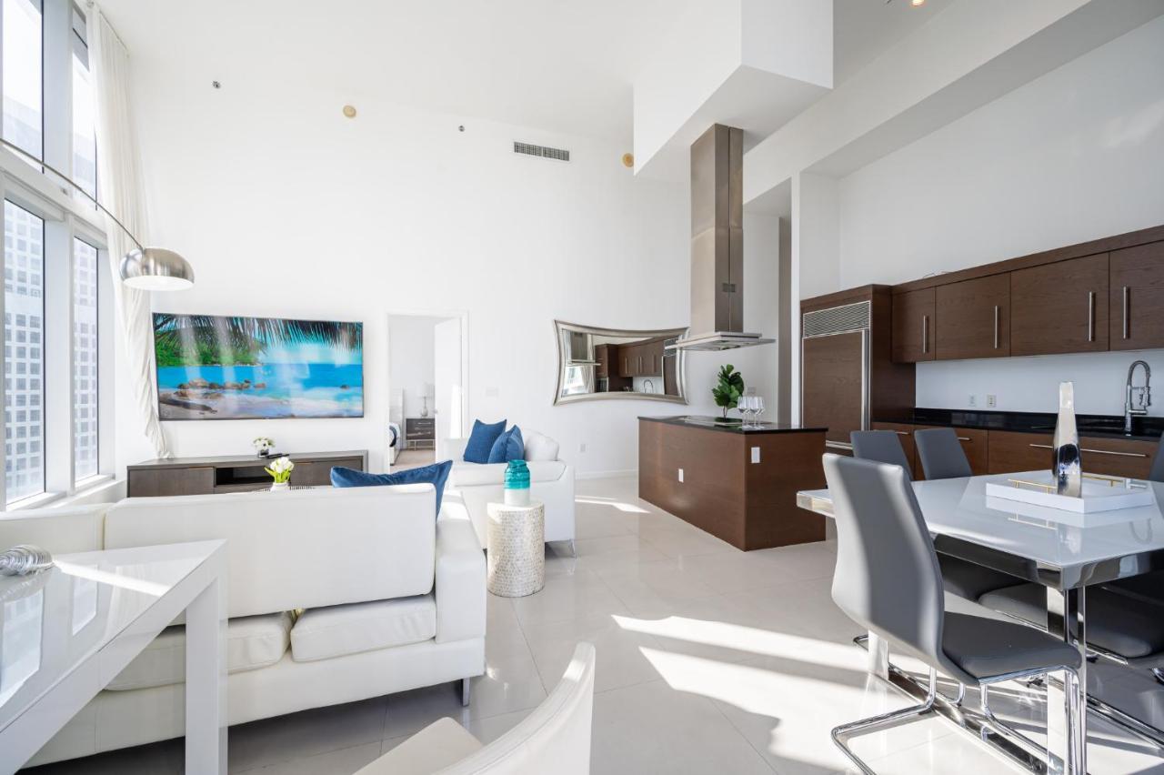 Iconic Luxurious High Ceilings Unit Brickell W Appartement Miami Buitenkant foto