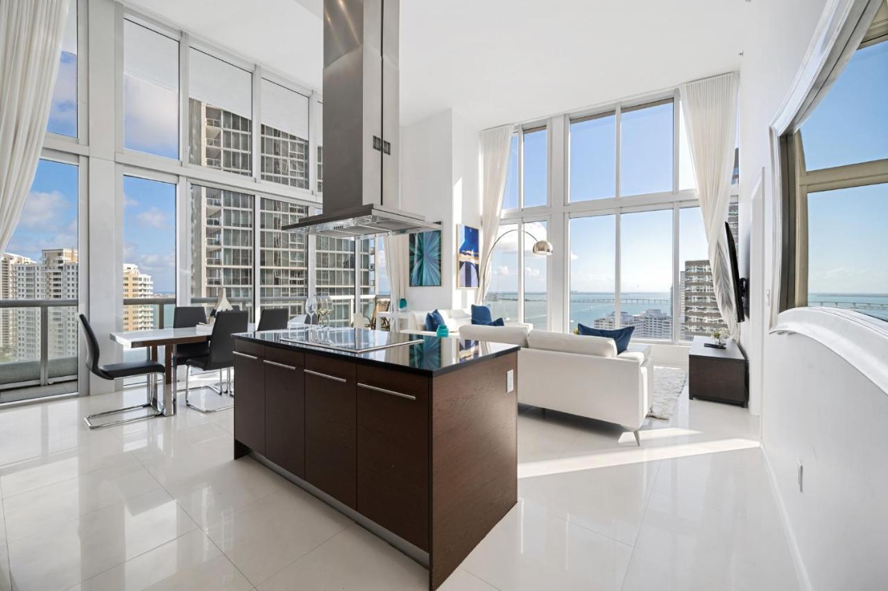 Iconic Luxurious High Ceilings Unit Brickell W Appartement Miami Buitenkant foto