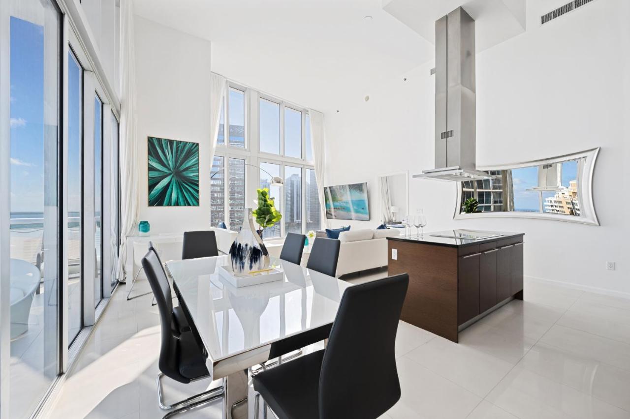 Iconic Luxurious High Ceilings Unit Brickell W Appartement Miami Buitenkant foto