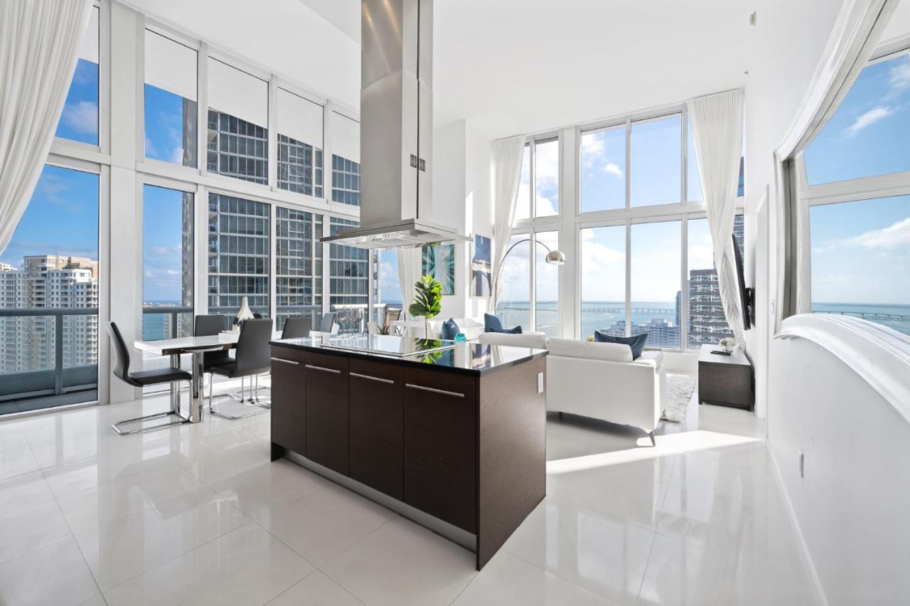 Iconic Luxurious High Ceilings Unit Brickell W Appartement Miami Buitenkant foto